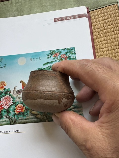 古玩陶瓷宋代洪塘窯茶入真品鑒賞圖