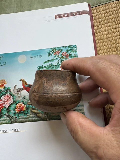 古玩陶瓷宋代洪塘窯茶入真品鑒賞圖