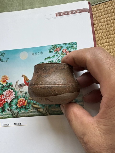 古玩陶瓷宋代洪塘窯茶入真品鑒賞圖