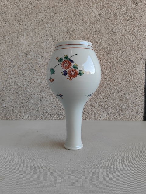 古玩陶瓷花卉紋五彩瓶拍賣，當前價格398元