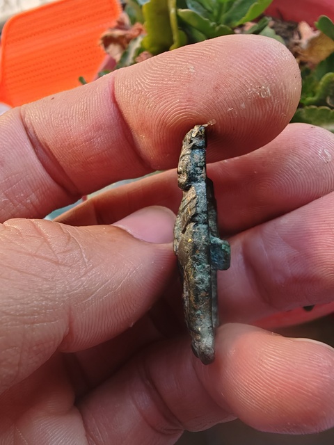 古玩銅器人物真品鑒賞圖