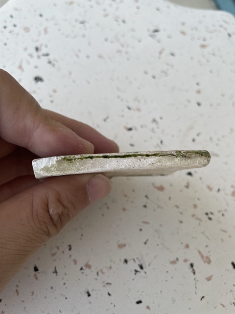 古玩陶瓷藍綠彩真品鑒賞圖
