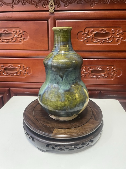 古玩陶瓷葫蘆瓶真品鑒賞圖