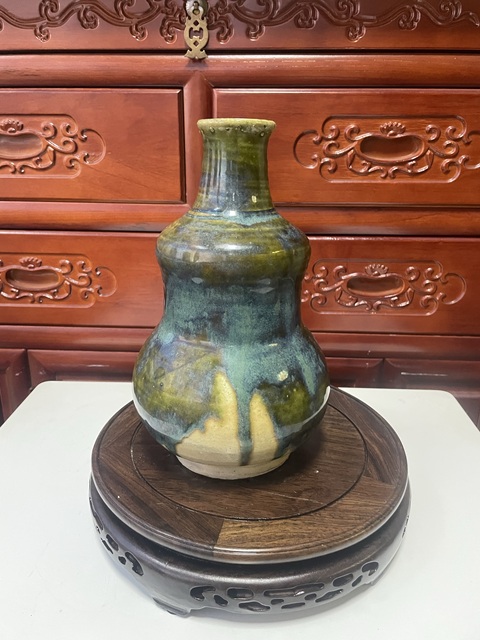 古玩陶瓷葫蘆瓶真品鑒賞圖