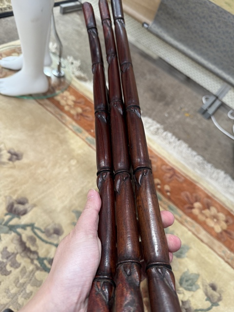 古玩雜項圓桌真品鑒賞圖
