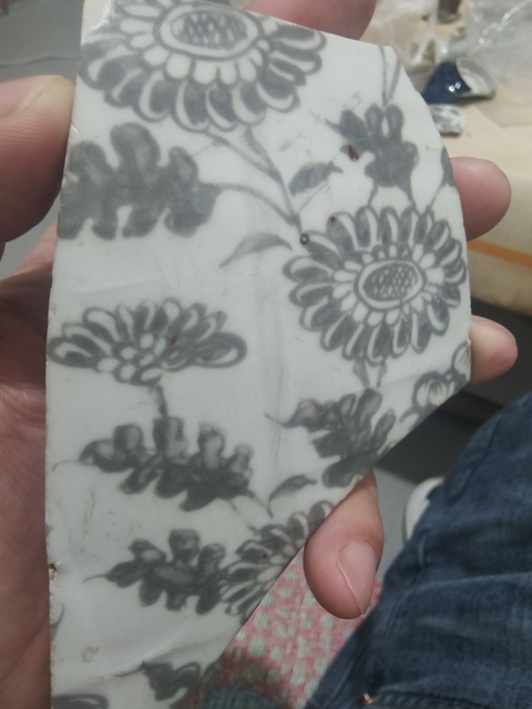 古玩陶瓷花卉紋標(biāo)本真品鑒賞圖