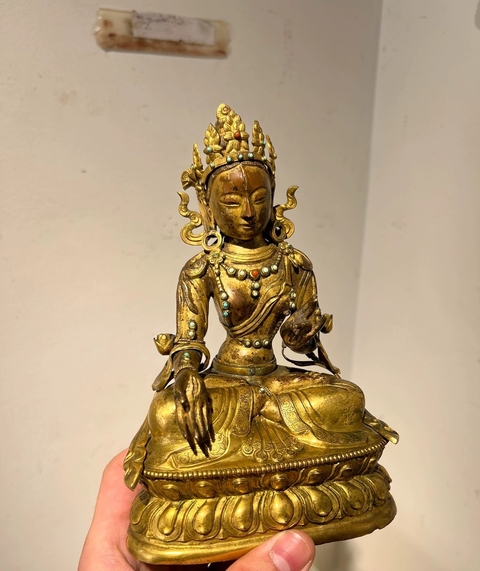 古玩銅器造像真品鑒賞圖