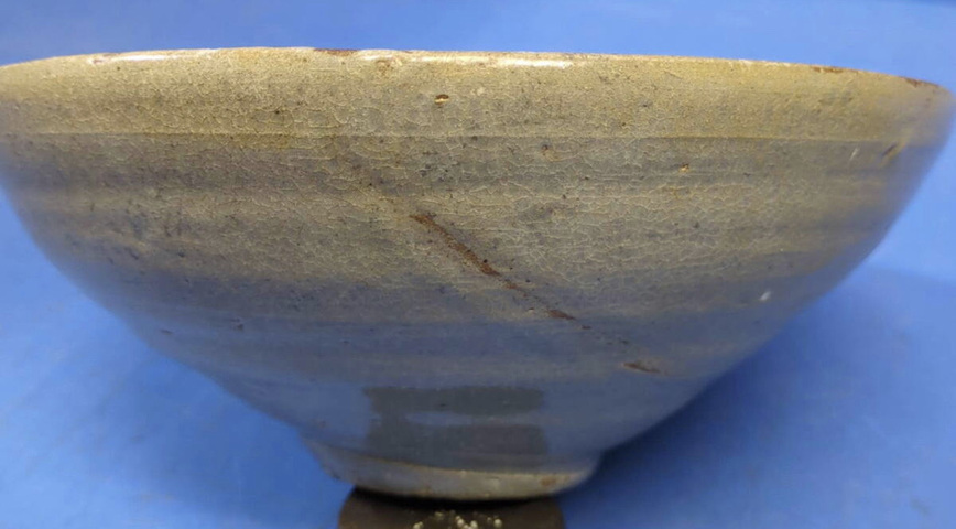 古玩陶瓷青釉斗笠碗真品鑒賞圖