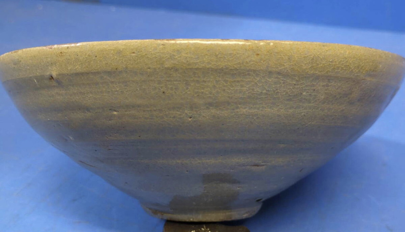 古玩陶瓷青釉斗笠碗真品鑒賞圖