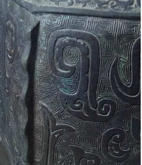 古玩銅器鄰國銅器真品鑒賞圖