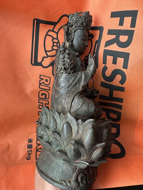古玩銅器造像真品鑒賞圖