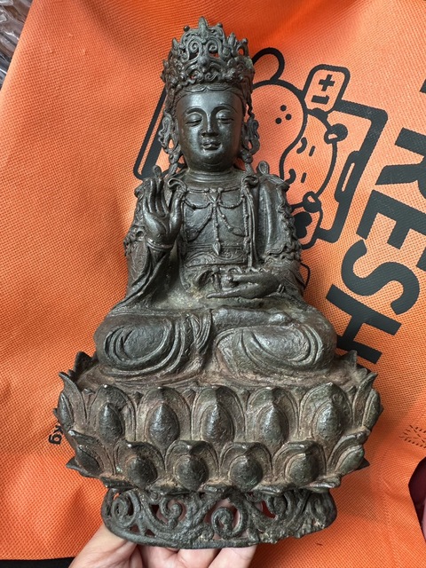 古玩銅器造像真品鑒賞圖
