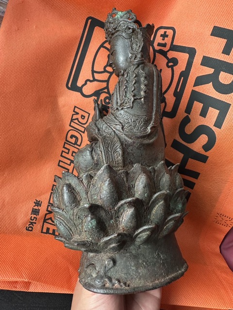 古玩銅器造像真品鑒賞圖