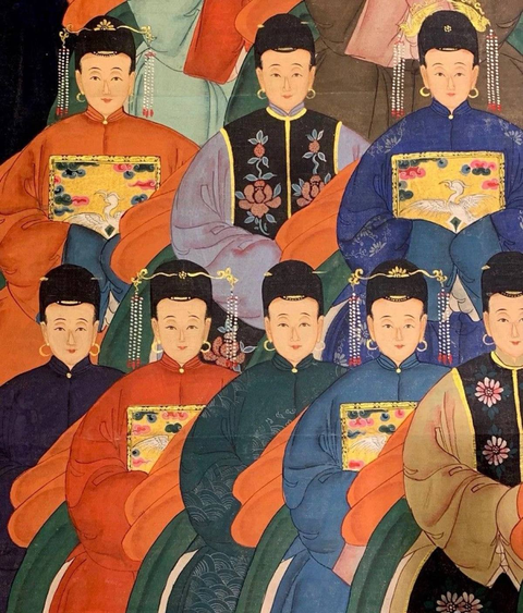 古玩字畫家族祖像真品鑒賞圖