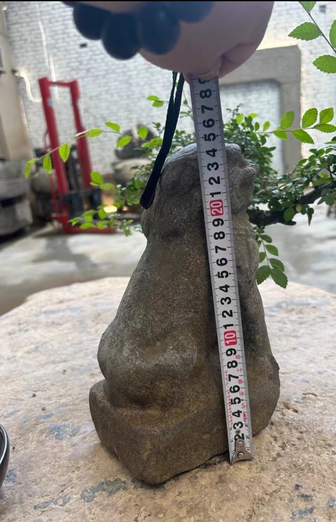 古玩雜項石獅真品鑒賞圖