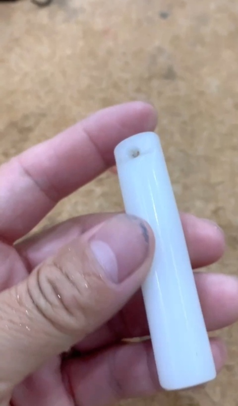 古玩玉器琉璃翎管真品鑒賞圖