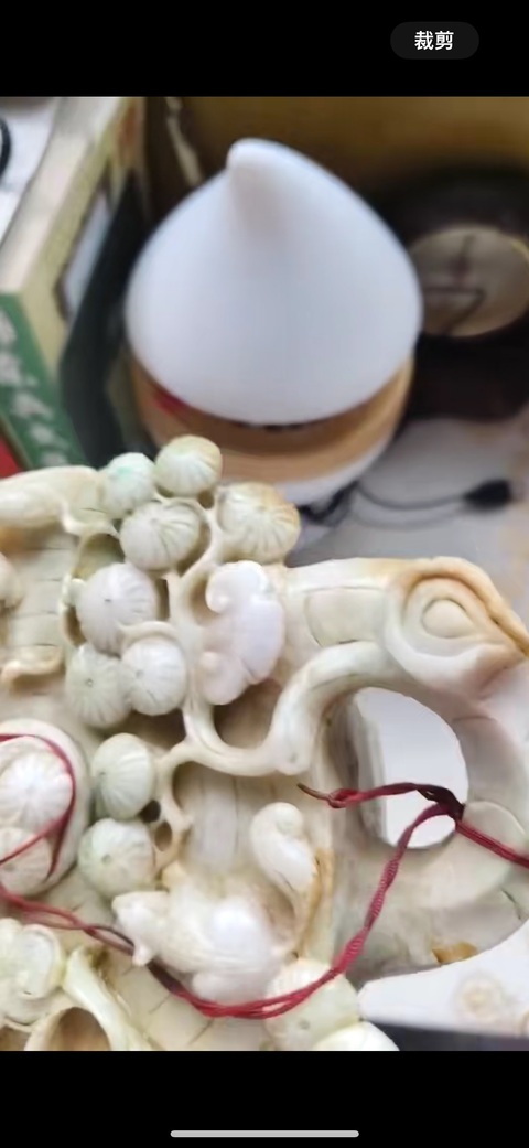 古玩玉器翡翠壺真品鑒賞圖