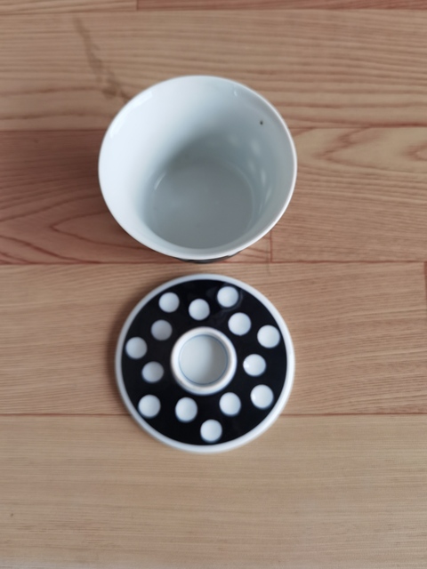 古玩陶瓷青花蓋杯拍賣，當前價格222元