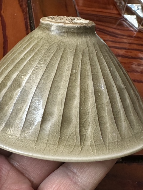 古玩陶瓷耀州窯印花碗真品鑒賞圖