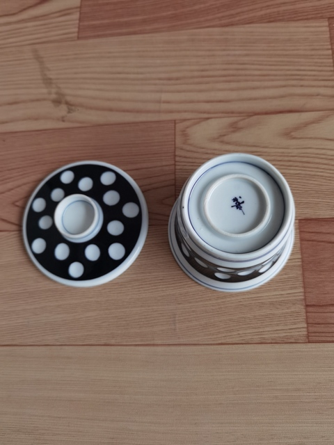 古玩陶瓷青花蓋杯拍賣，當前價格222元