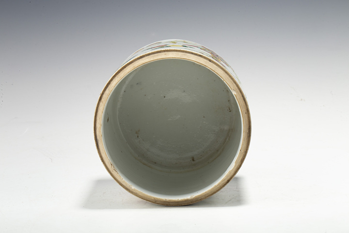 古玩陶瓷清晚·粉彩博古雜寶紋蓋罐拍賣，當前價格238元