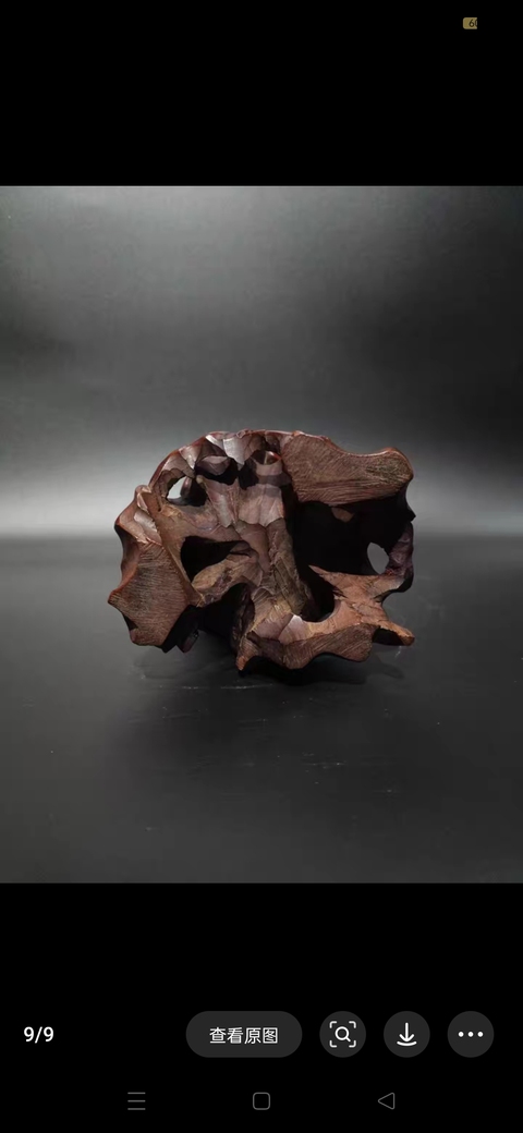 古玩雜項木雕人物造像真品鑒賞圖