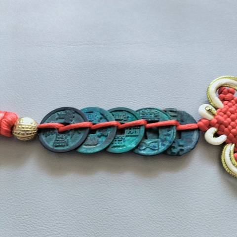 古玩錢(qián)幣大五帝錢(qián)拍賣(mài)，當(dāng)前價(jià)格208元