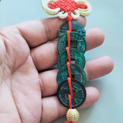 古玩錢(qián)幣大五帝錢(qián)拍賣(mài)，當(dāng)前價(jià)格208元