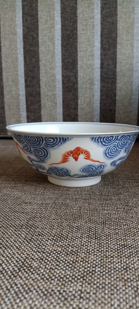 古玩陶瓷洪福齊天碗真品鑒賞圖