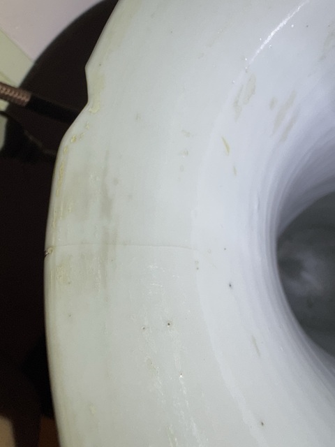 古玩陶瓷青花山水人物紋箭筒真品鑒賞圖