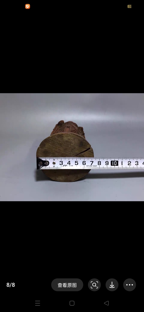 古玩雜項木雕人物造像真品鑒賞圖