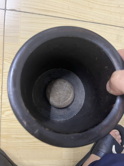 古玩雜項木制筆筒真品鑒賞圖