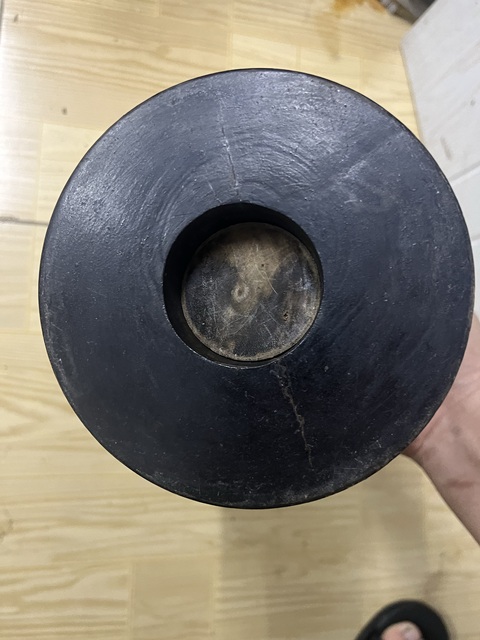 古玩雜項木制筆筒真品鑒賞圖