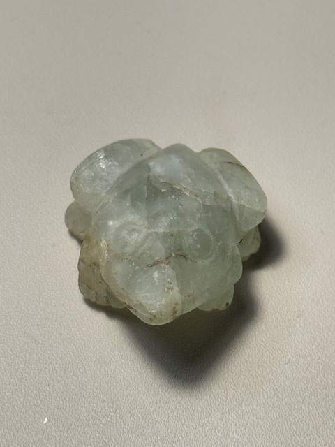 古玩玉器螢石蛙真品鑒賞圖