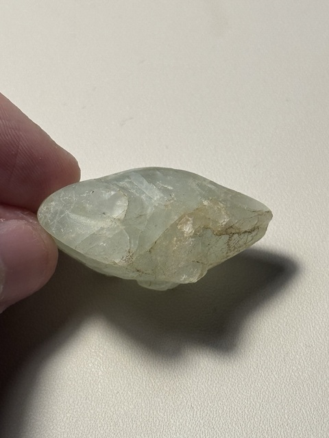 古玩玉器螢石蛙真品鑒賞圖