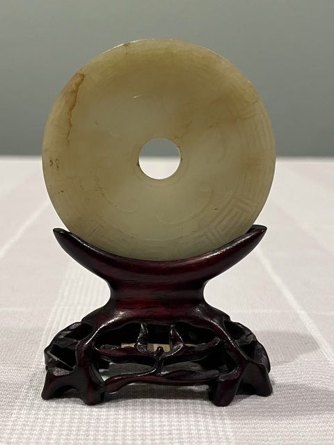 古玩玉器玉璧真品鑒賞圖