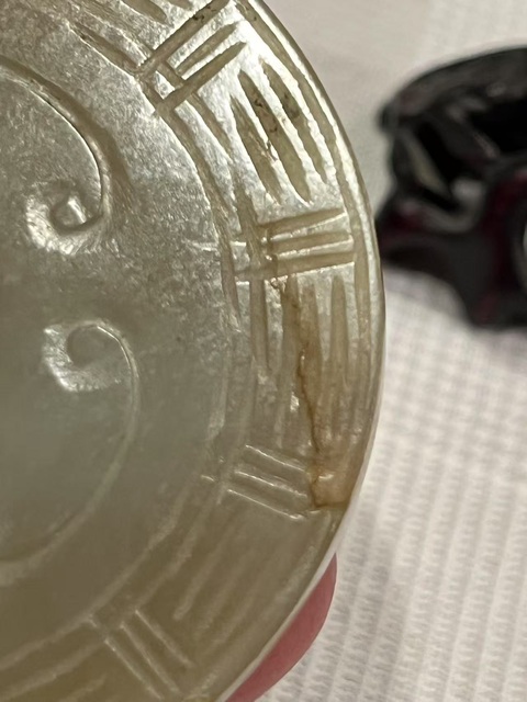 古玩玉器玉璧真品鑒賞圖