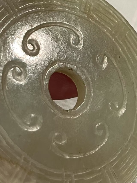 古玩玉器玉璧真品鑒賞圖