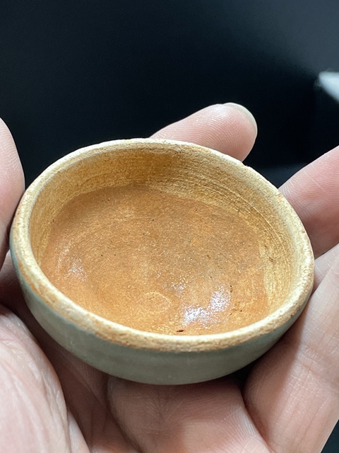 古玩陶瓷長沙窯香盒真品鑒賞圖