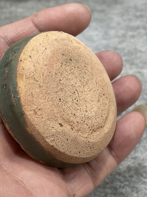 古玩陶瓷長沙窯香盒真品鑒賞圖