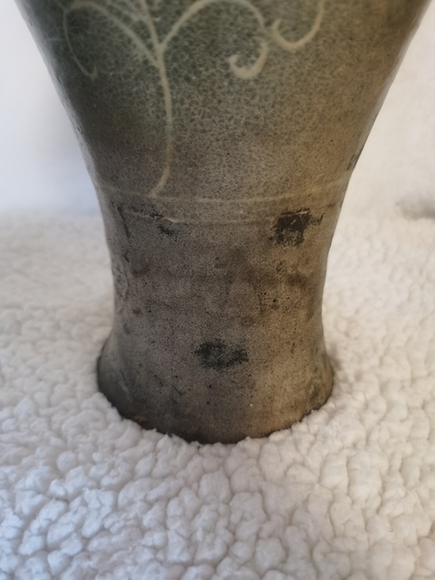 古玩陶瓷高麗青瓷瓶真品鑒賞圖