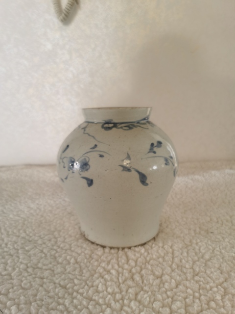 古玩陶瓷青花罐真品鑒賞圖