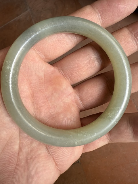 古玩玉器玉手鐲真品鑒賞圖