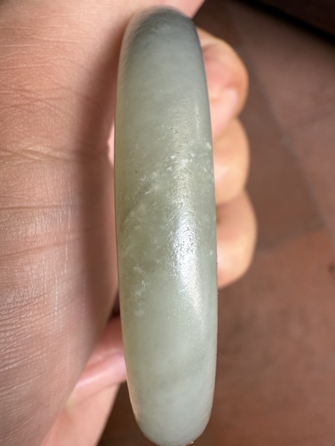 古玩玉器玉手鐲真品鑒賞圖