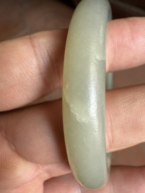 古玩玉器玉手鐲真品鑒賞圖