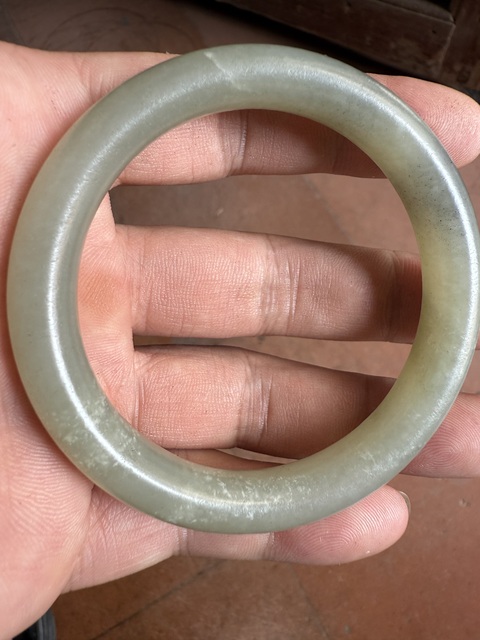 古玩玉器玉手鐲真品鑒賞圖