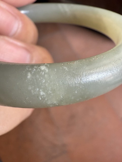 古玩玉器玉手鐲真品鑒賞圖