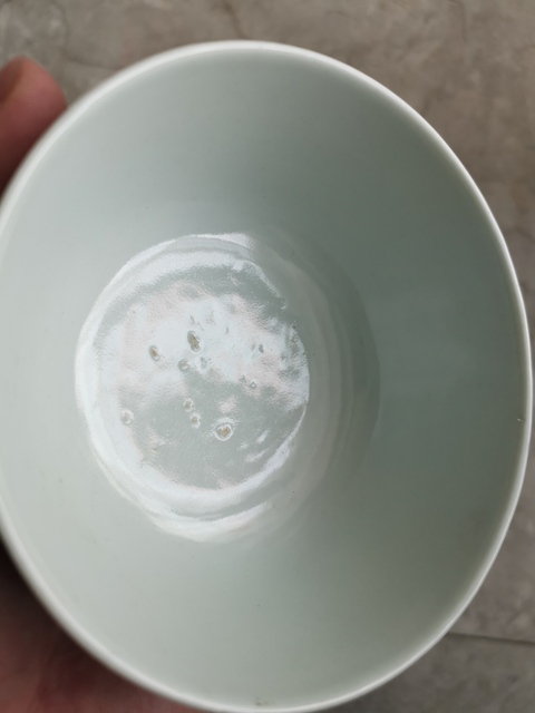 古玩陶瓷青花山水人物碗真品鑒賞圖