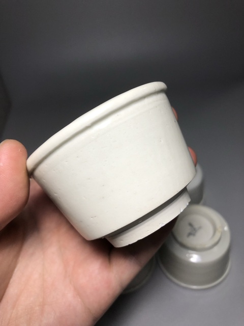 古玩陶瓷白釉杯真品鑒賞圖