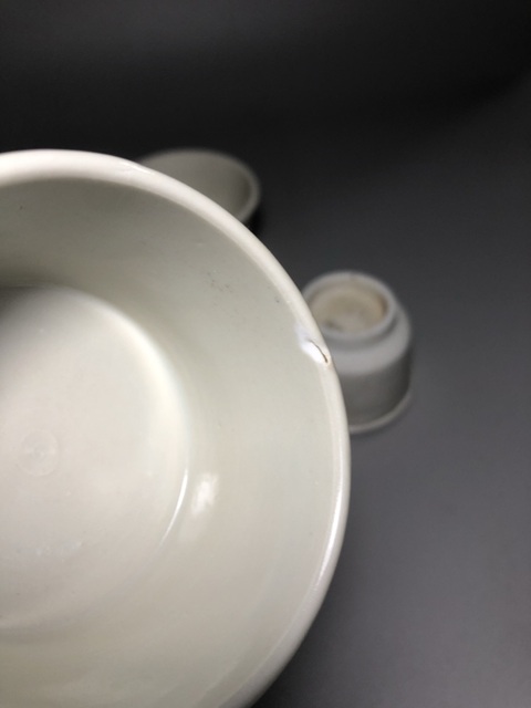 古玩陶瓷白釉杯真品鑒賞圖